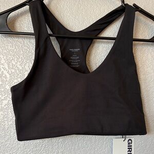 Girlfriend Collective Midnight Black Sports Bra